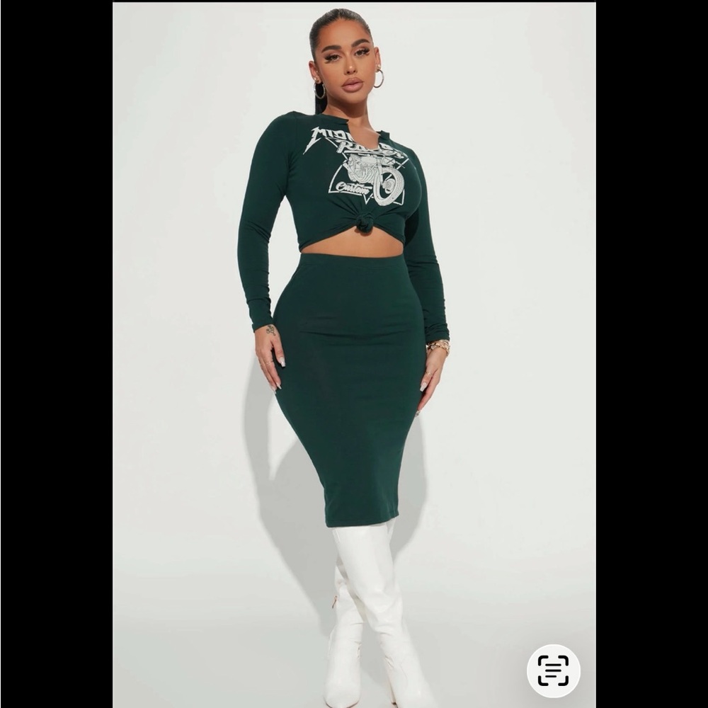 Fashion Nova skirt set